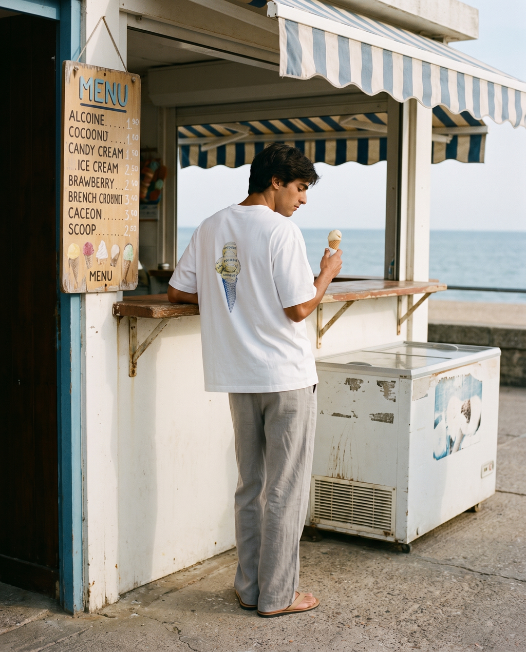 Ice Cream Cone Graphic Tee