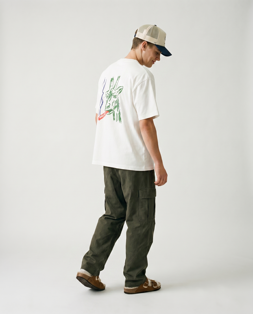 Smoking Giraffe Tee