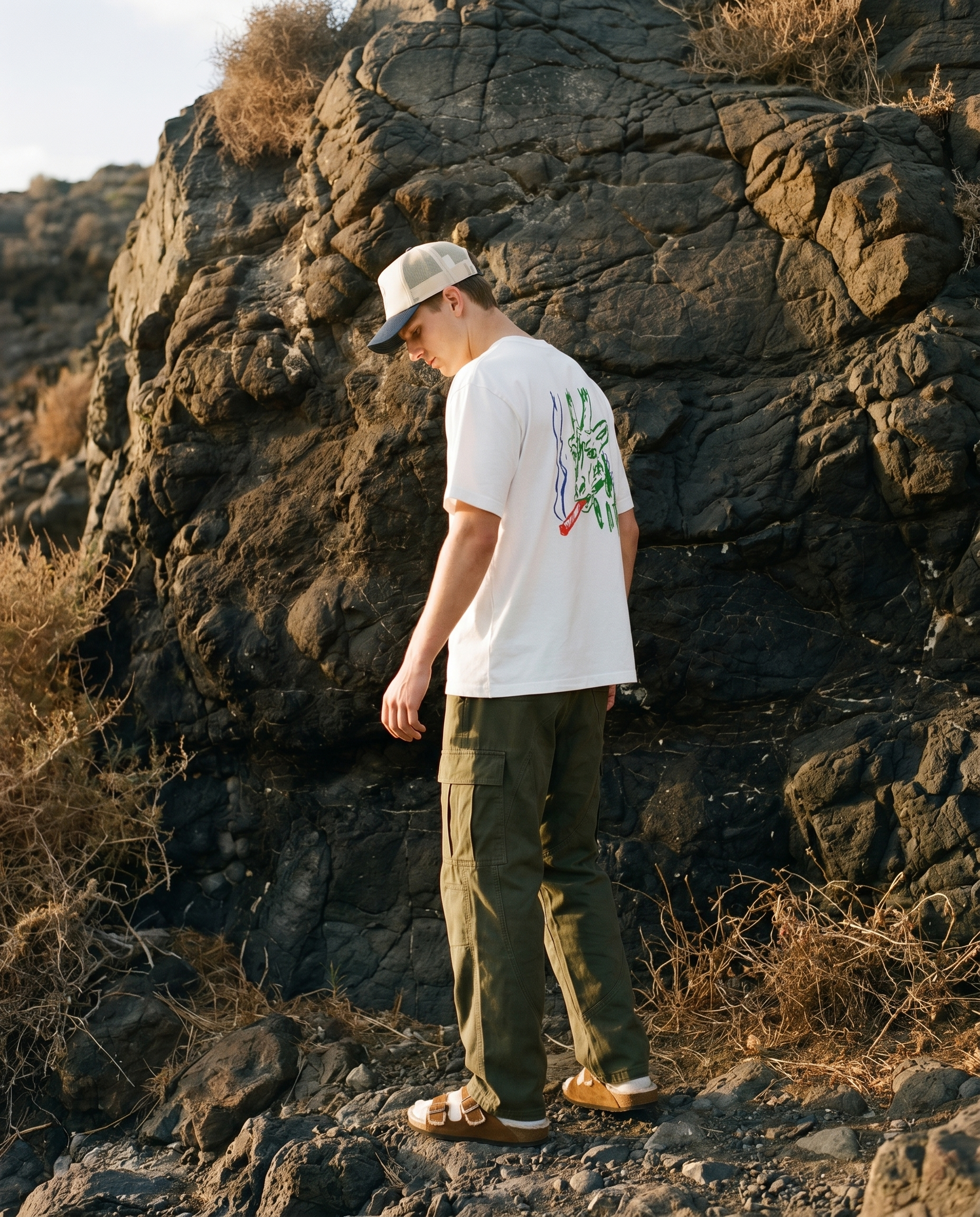 Smoking Giraffe Tee