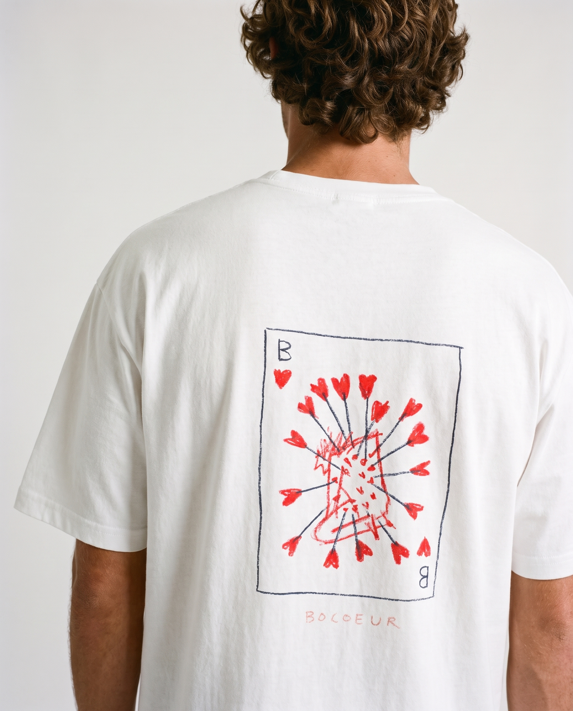 Broken Heart Playing Card Tee