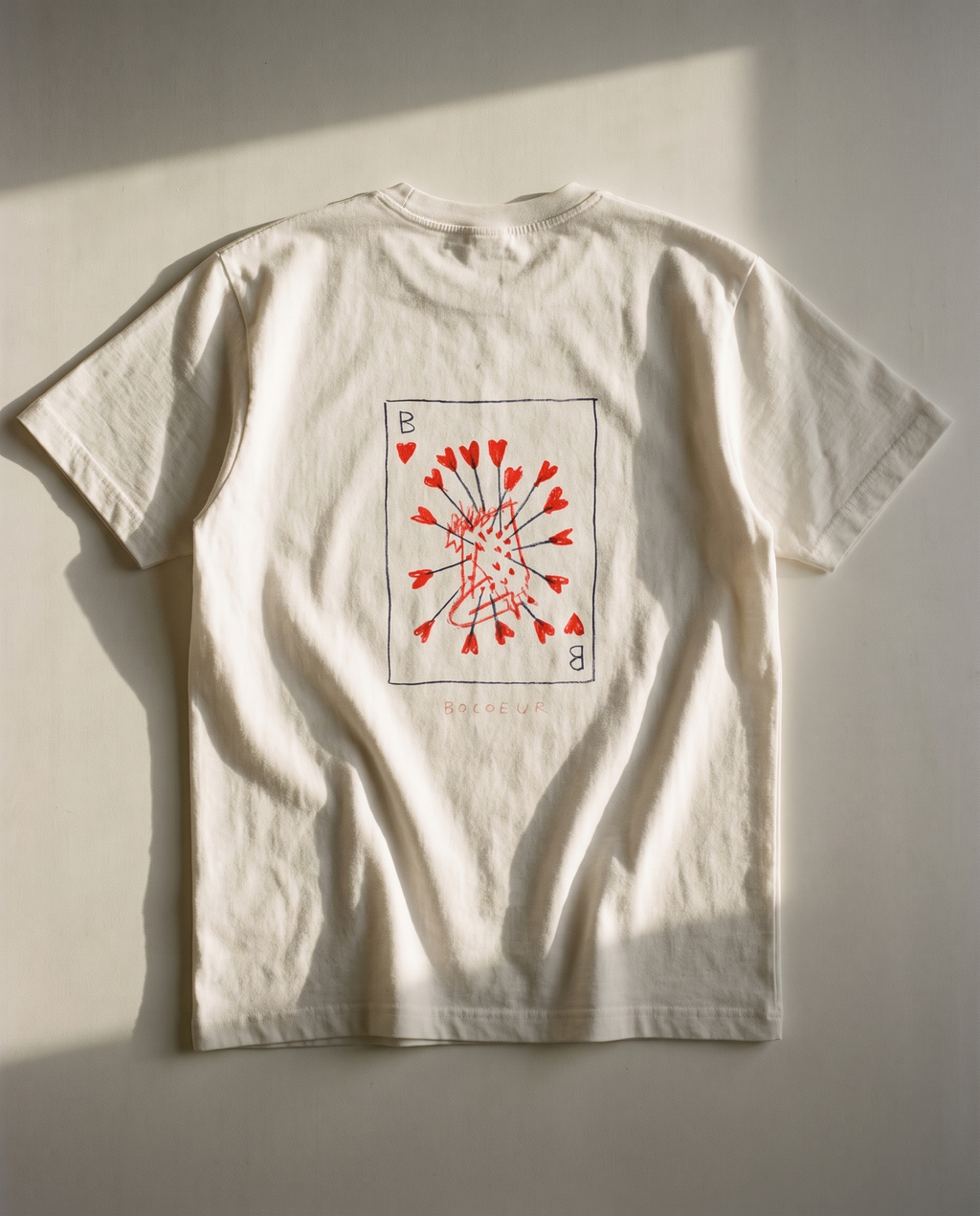 Broken Heart Playing Card Tee