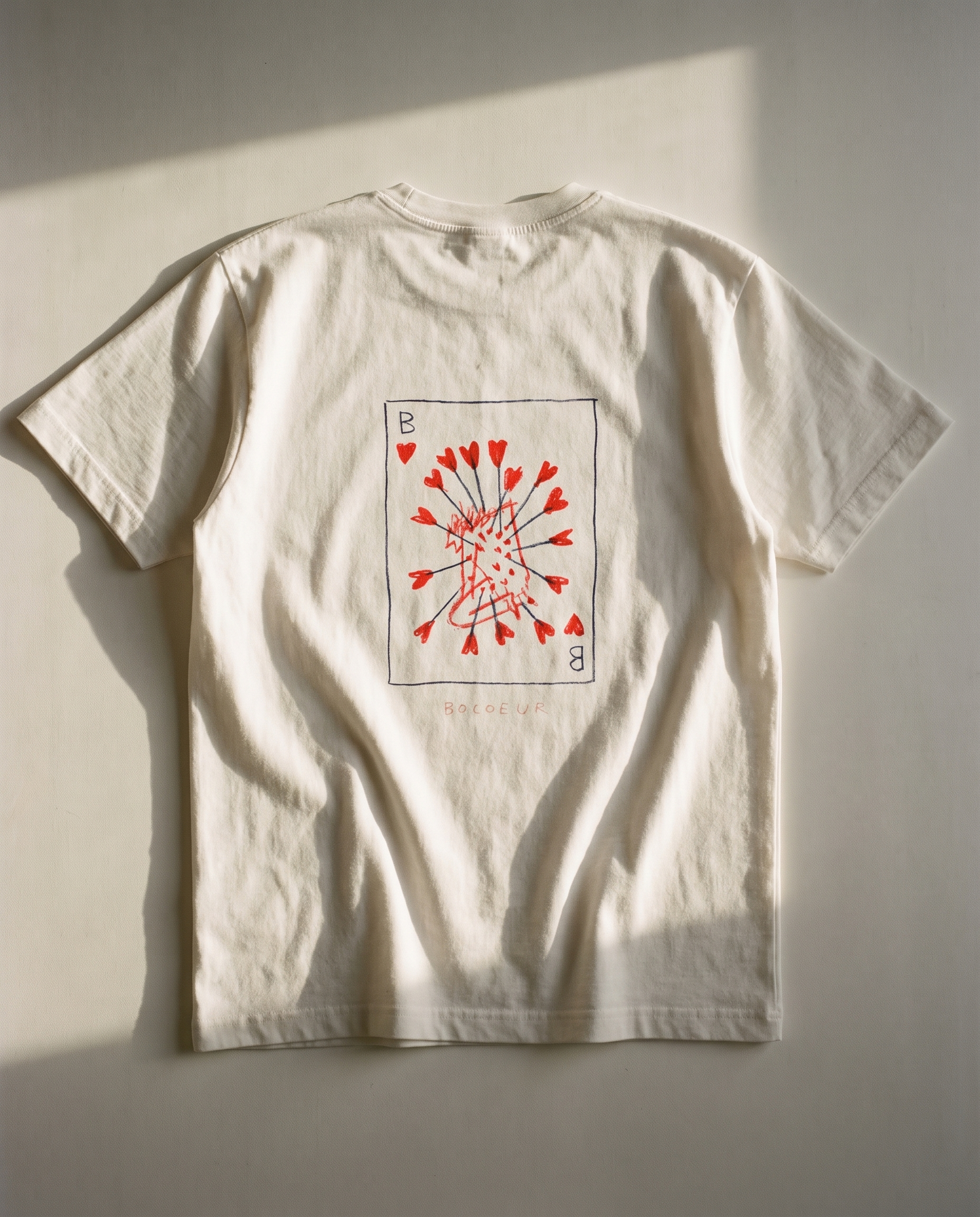 Broken Heart Playing Card Tee