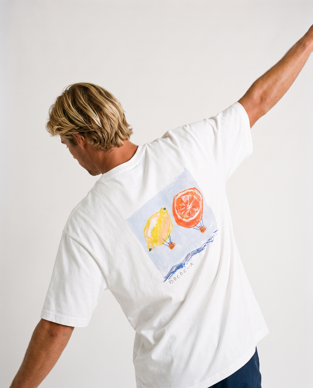 Citrus Hot Air Balloons Graphic Tee