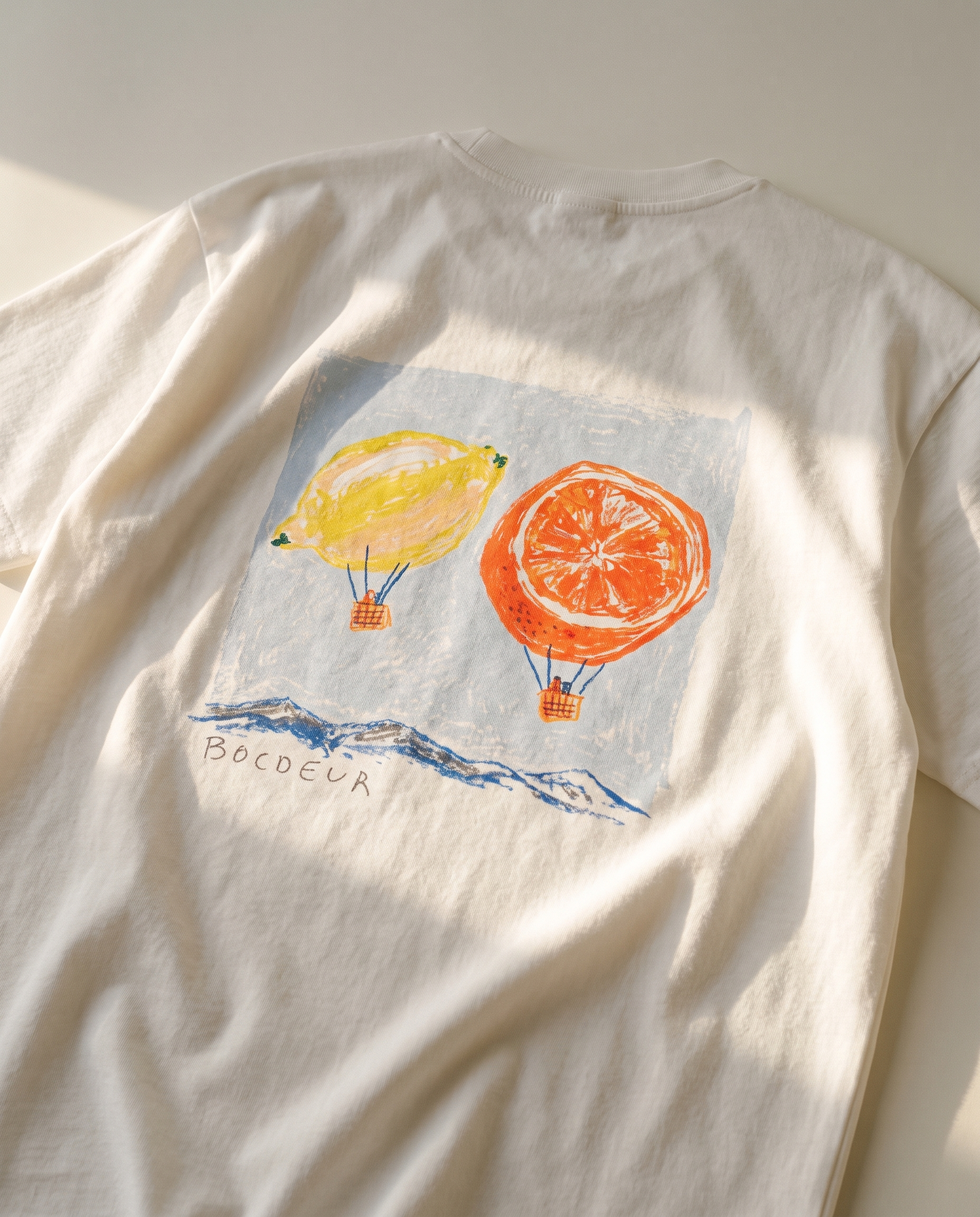 Citrus Hot Air Balloons Graphic Tee